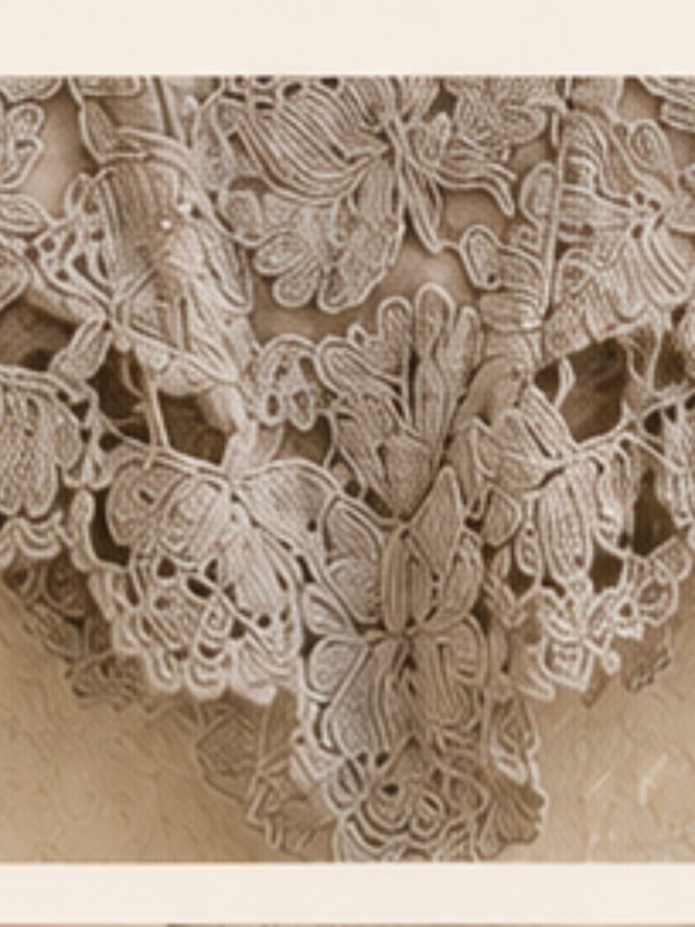 Romantic Balletcore Vintage Lace Corset Caché Silk Blend Made USA Gigi Clark S - Picture 7 of 7